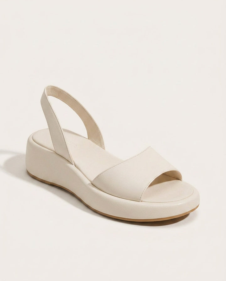 Aaliyah | Sophisticated Open Toe Slingback Wedges