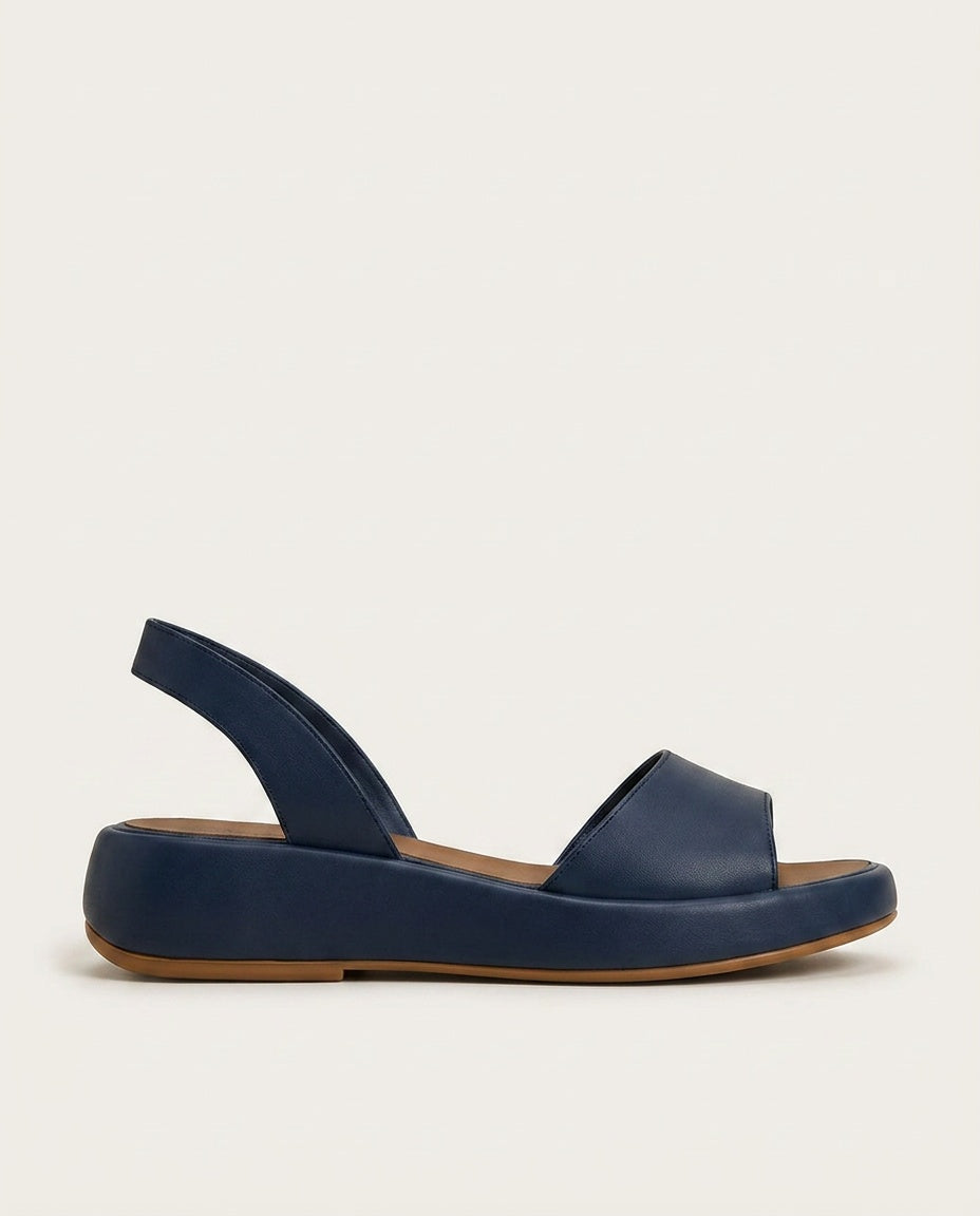 Aaliyah | Sophisticated Open Toe Slingback Wedges