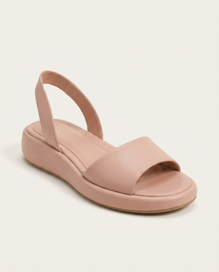 Aaliyah | Sophisticated Open Toe Slingback Wedges