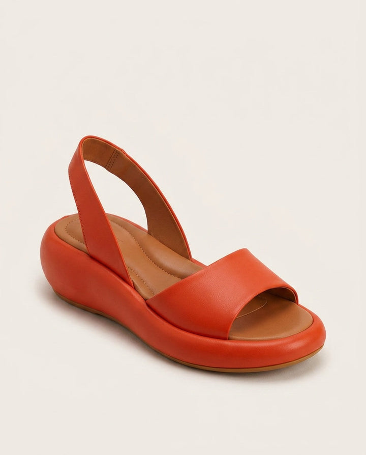 Aaliyah | Sophisticated Open Toe Slingback Wedges