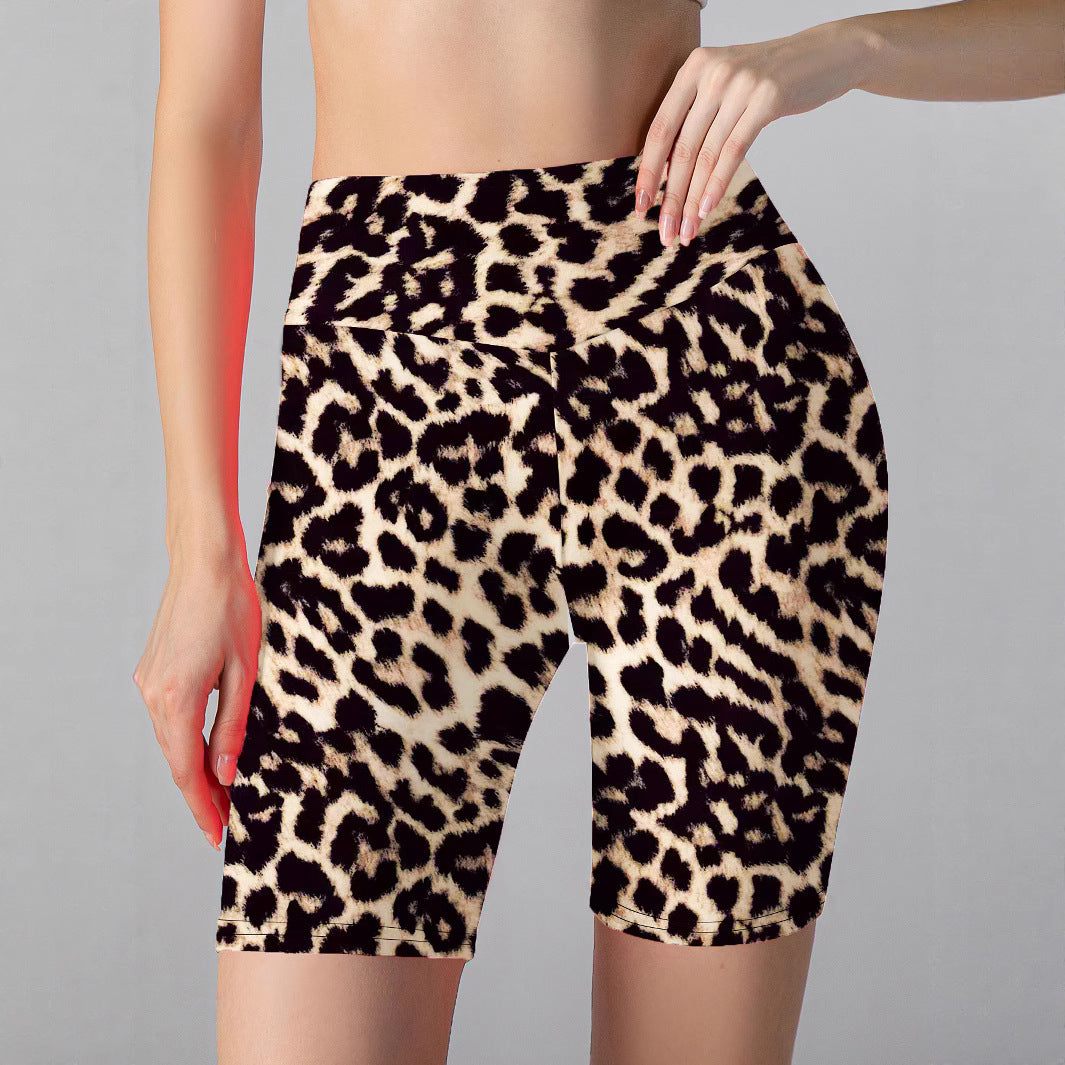Adeline | Timeless High Waisted Shiny Bike Shorts