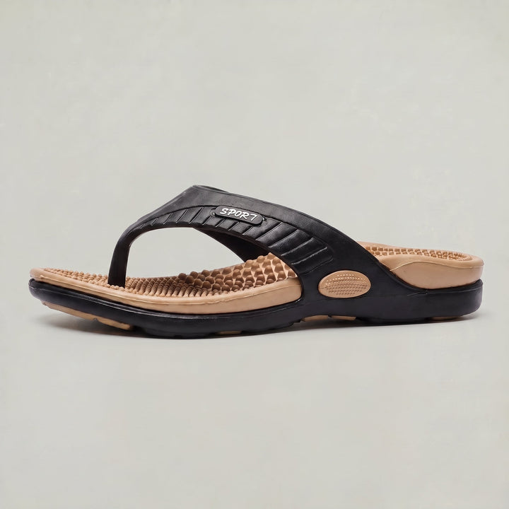 Alexander | Stylish Thong Mens Sandals with Textured Footbed