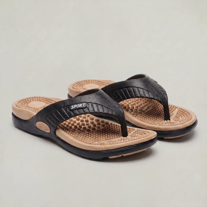 Alexander | Stylish Thong Mens Sandals with Textured Footbed