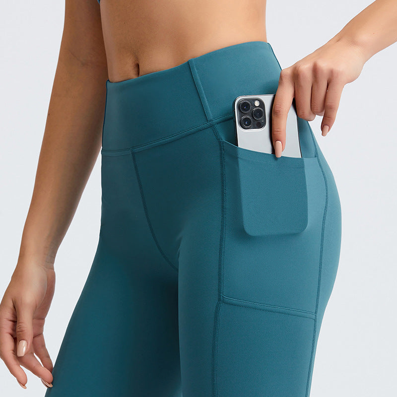 Alice | Cosy High-Waisted Pocket Bike Shorts