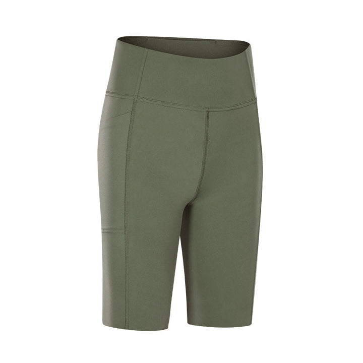 Alice | Cosy High-Waisted Pocket Bike Shorts