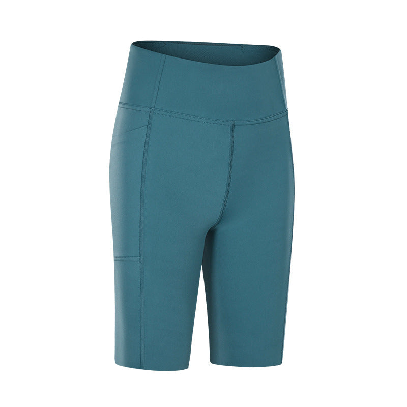 Alice | Cosy High-Waisted Pocket Bike Shorts