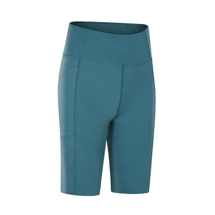 Alice | Cosy High-Waisted Pocket Bike Shorts
