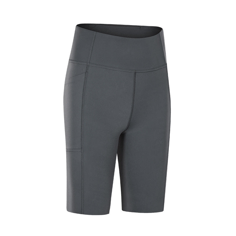 Alice | Cosy High-Waisted Pocket Bike Shorts