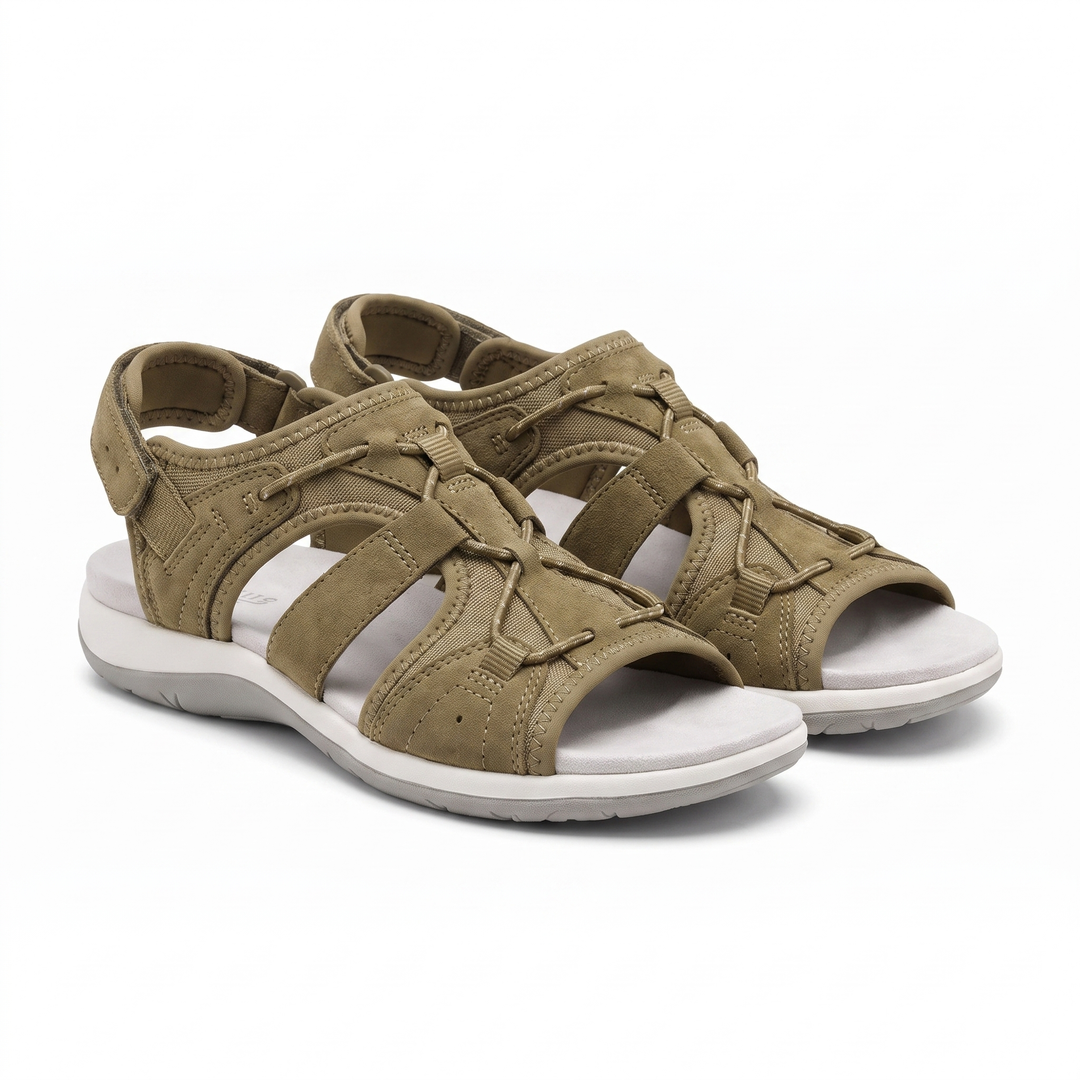 Alice | Refined Strappy Gladiator Platform Sandals