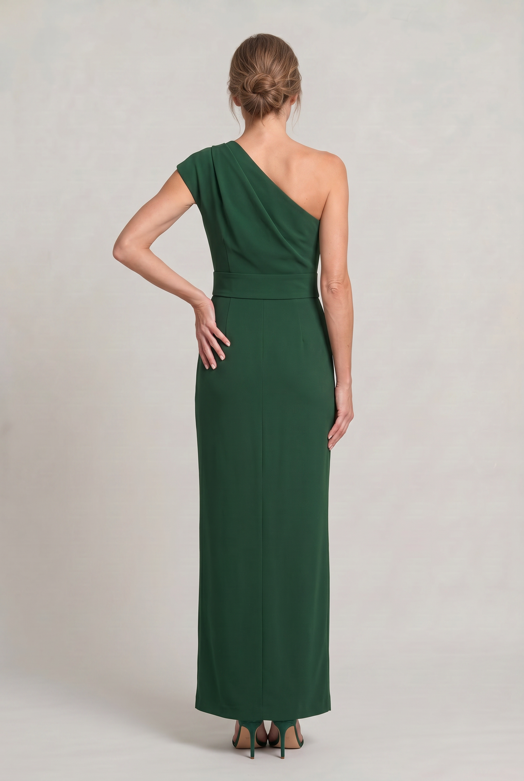 Ariana | Chic One-Shoulder Formal Dress with High Slit