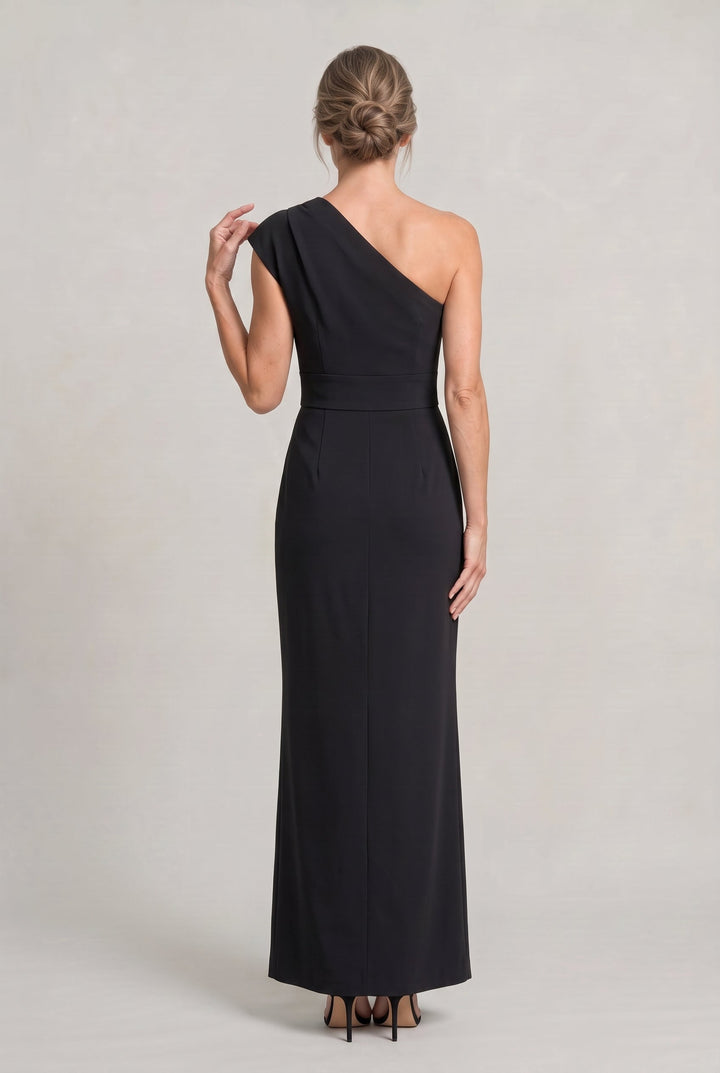 Ariana | Chic One-Shoulder Formal Dress with High Slit