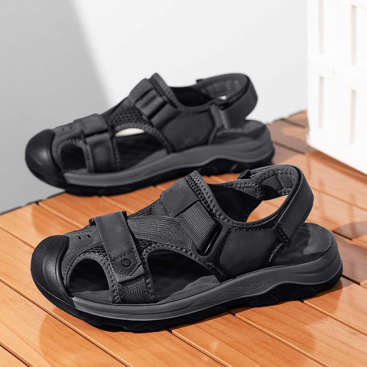 Arlo | Adjustable Closed Toe Outdoor Mens Sandals