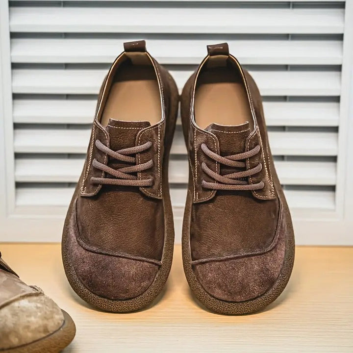 Arthur | Classic Suede-Look Lace-Up Orthopedic Shoes
