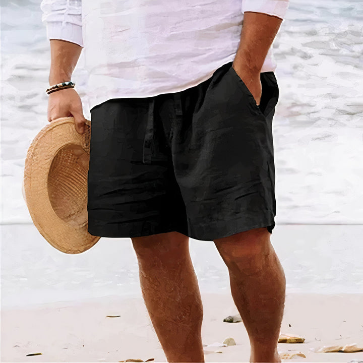 Arthur | Elegant Drawstring Linen Shorts for Men