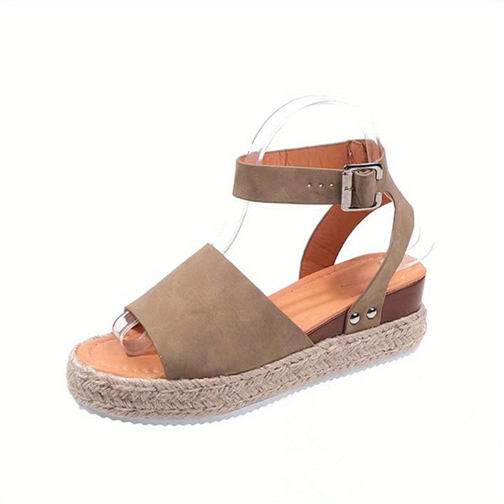 Audrey | Stylish Espadrille Wedges Ankle Strap Sandals