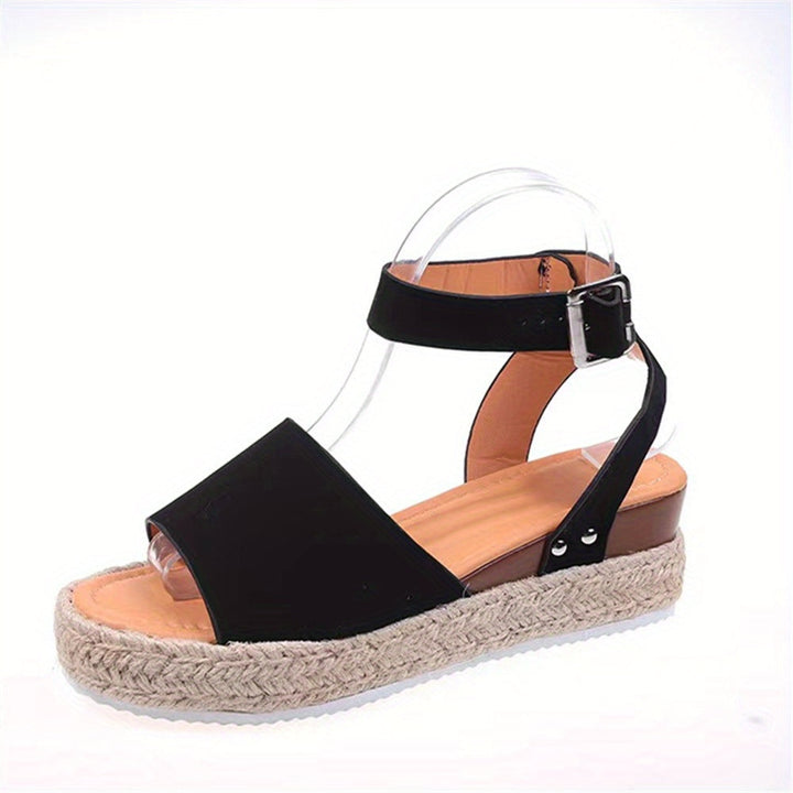 Audrey | Stylish Espadrille Wedges Ankle Strap Sandals