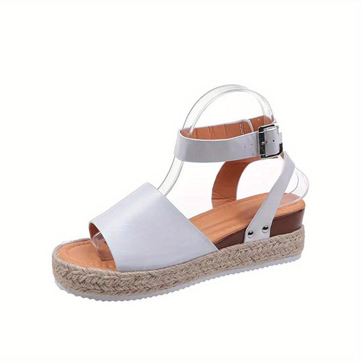 Audrey | Stylish Espadrille Wedges Ankle Strap Sandals