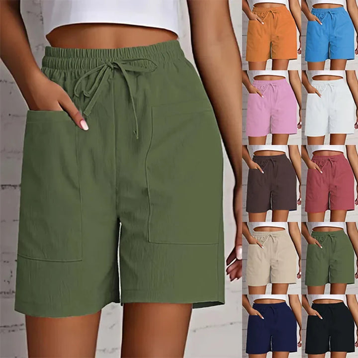 Aurora | Elegant Casual Bermuda Shorts with Pockets