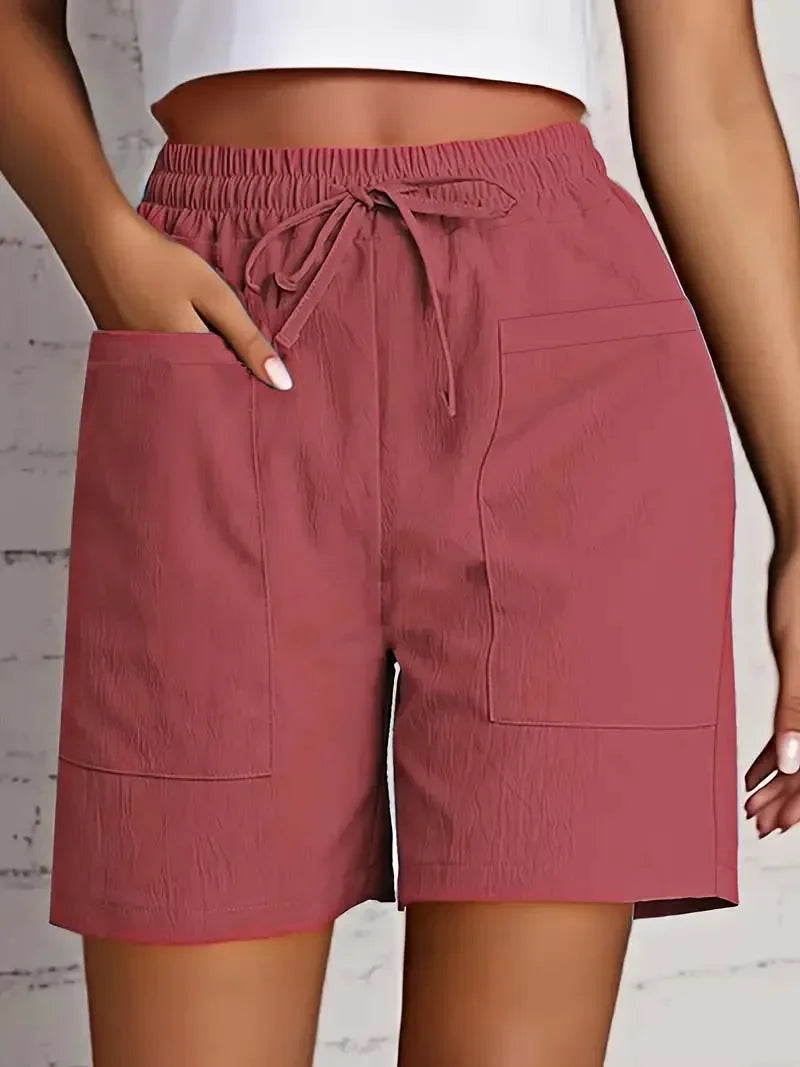 Aurora | Elegant Casual Bermuda Shorts with Pockets