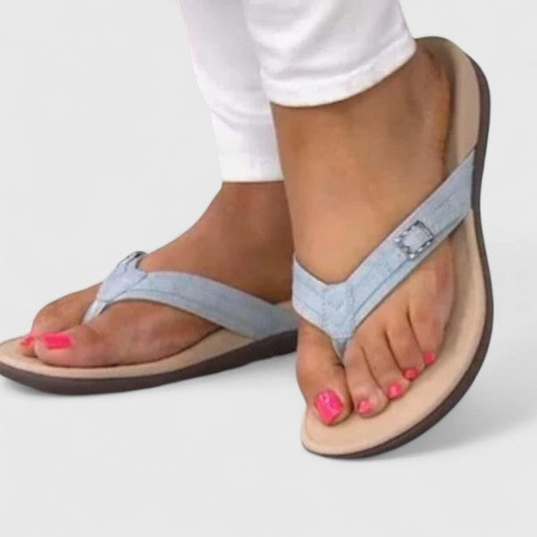 Aurora | Timeless Orthopedic Thong Sandals with Arch Support