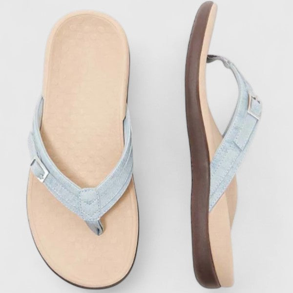 Aurora | Timeless Orthopedic Thong Sandals with Arch Support
