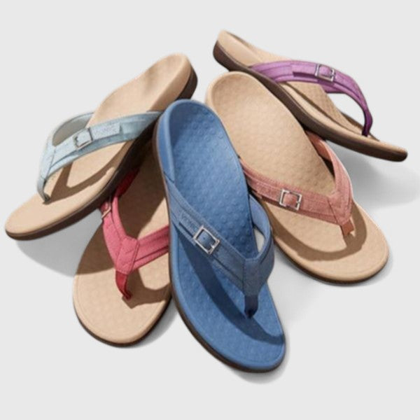 Aurora | Timeless Orthopedic Thong Sandals with Arch Support