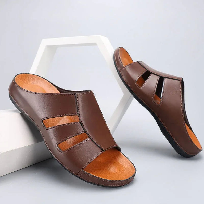 Beau | Timeless Cut-Out Slip-On Mens Slides