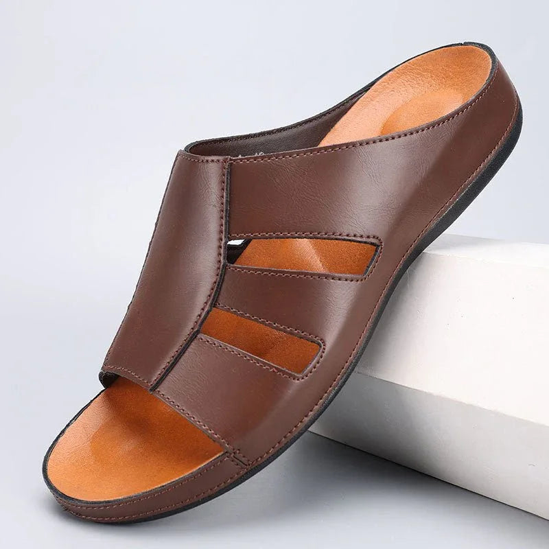 Beau | Timeless Cut-Out Slip-On Mens Slides