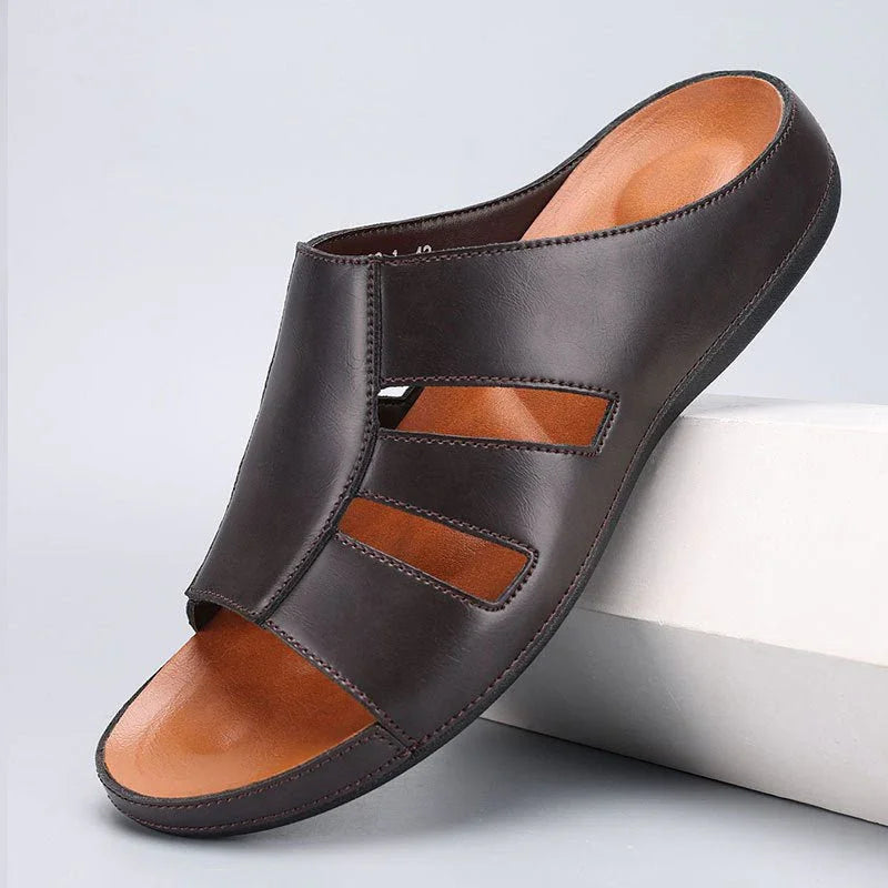 Beau | Timeless Cut-Out Slip-On Mens Slides