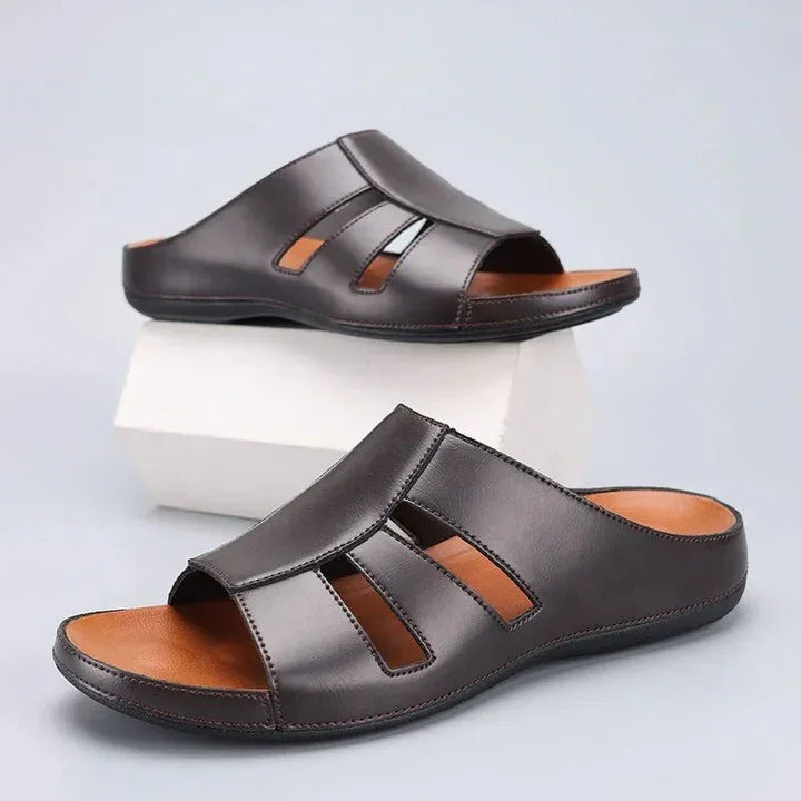 Beau | Timeless Cut-Out Slip-On Mens Slides