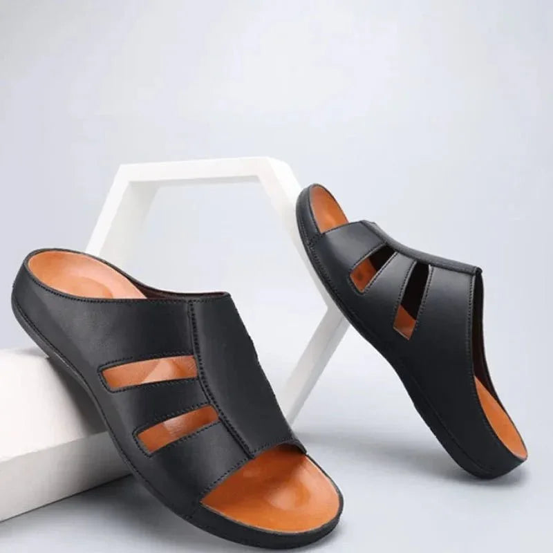 Beau | Timeless Cut-Out Slip-On Mens Slides