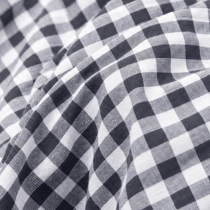 Bella | High Waist Gingham Ruffle Maxi Skirt