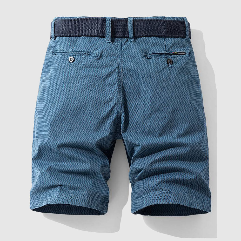 Billy | Sophisticated Textured Chino Cargo Shorts