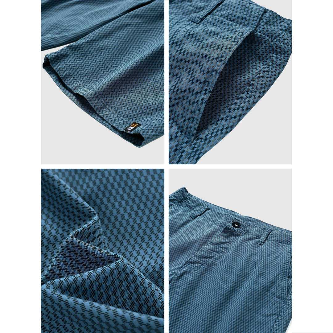 Billy | Sophisticated Textured Chino Cargo Shorts