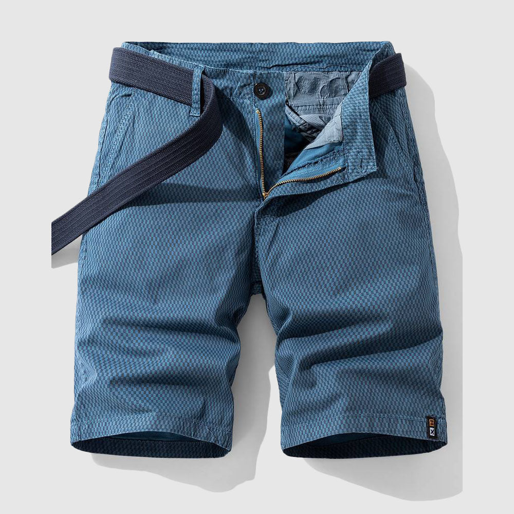 Billy | Sophisticated Textured Chino Cargo Shorts