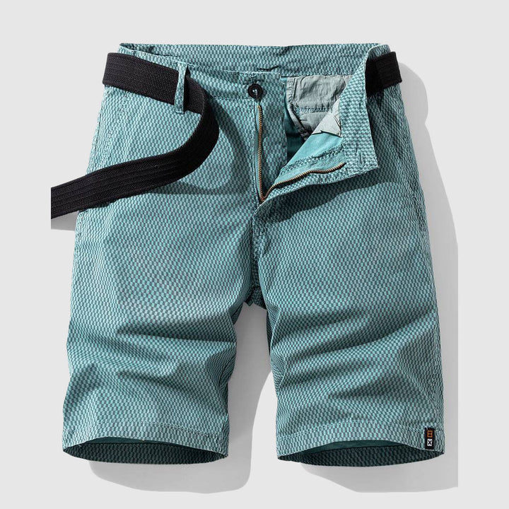 Billy | Sophisticated Textured Chino Cargo Shorts