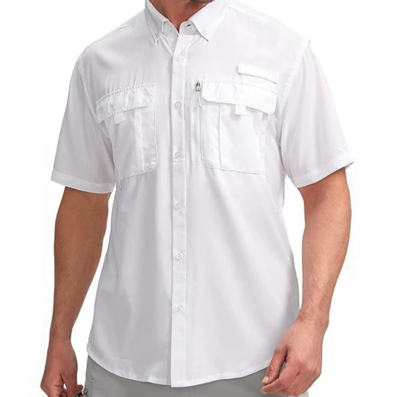 Billy | Stylish Quick Dry Short Sleeve Fishing Shirt