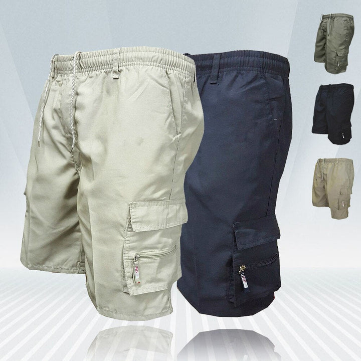 Bodhi | Effortless Cargo Shorts with Elastic Drawstring Waist