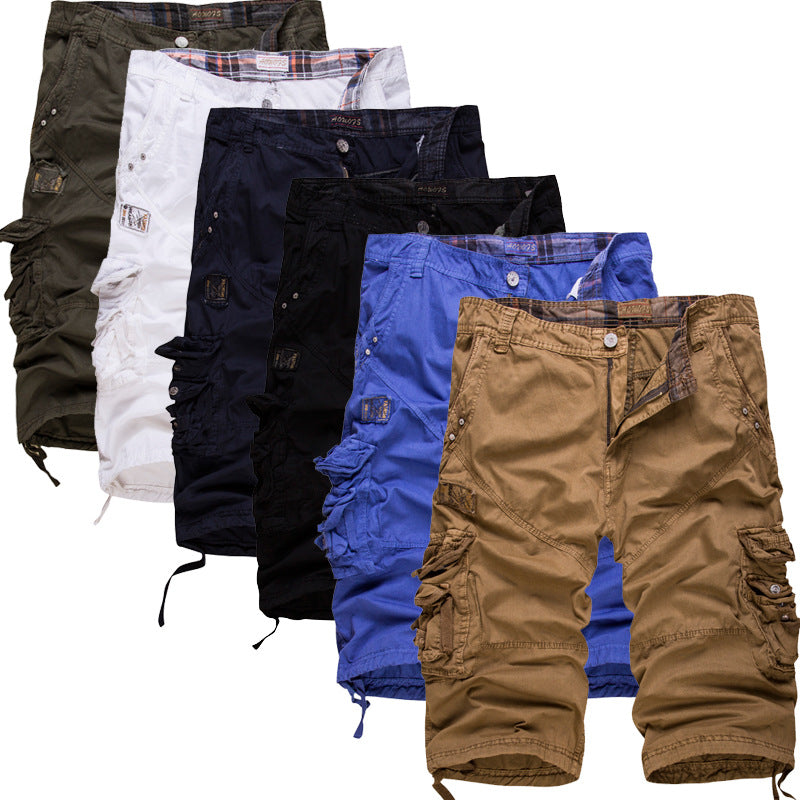 Carter | Cosy Relaxed Fit Cargo Shorts with Multi Pockets