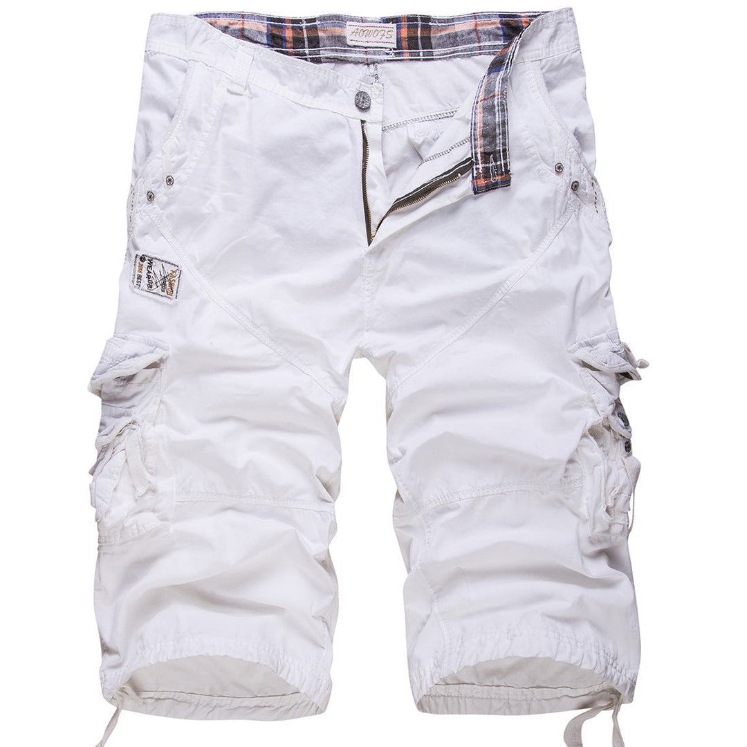 Carter | Cosy Relaxed Fit Cargo Shorts with Multi Pockets