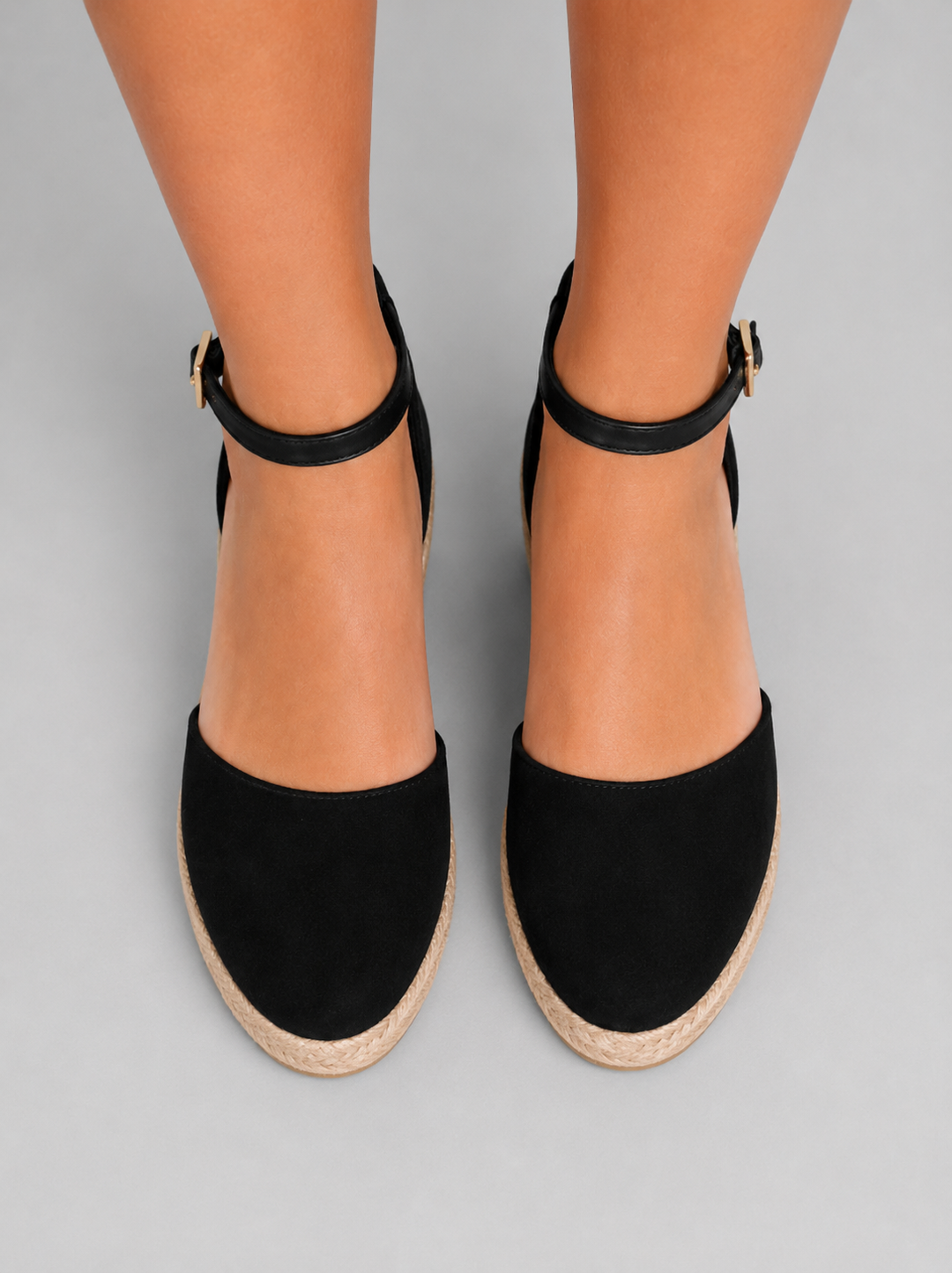 Charlie | Timeless Espadrille Wedge Ankle Strap Sandals