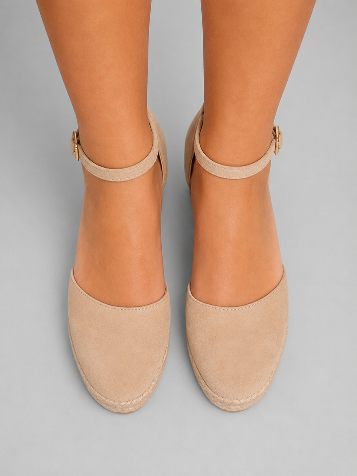 Charlie | Timeless Espadrille Wedge Ankle Strap Sandals