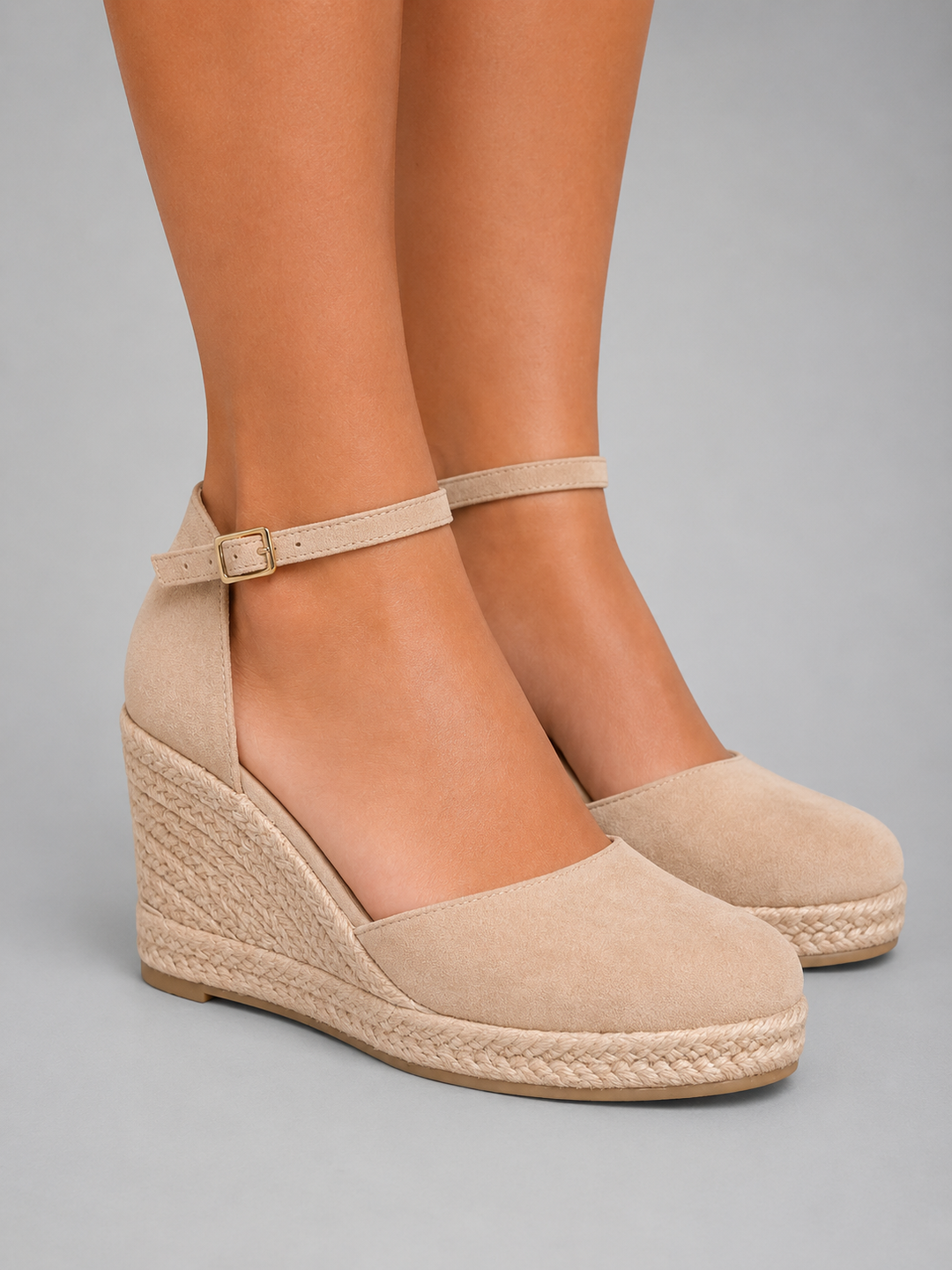 Charlie | Timeless Espadrille Wedge Ankle Strap Sandals