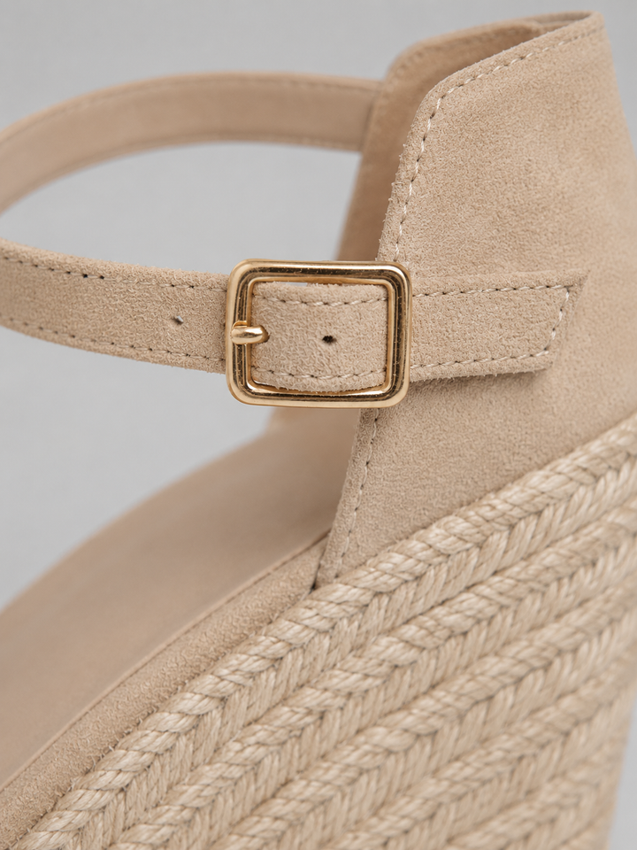 Charlie | Timeless Espadrille Wedge Ankle Strap Sandals