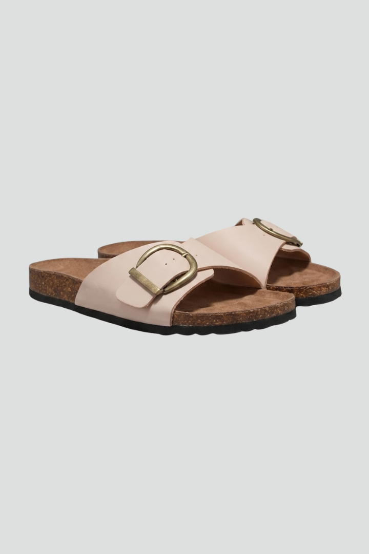Charlotte | Relaxed Adjustable Buckle Summer Flat Sandals