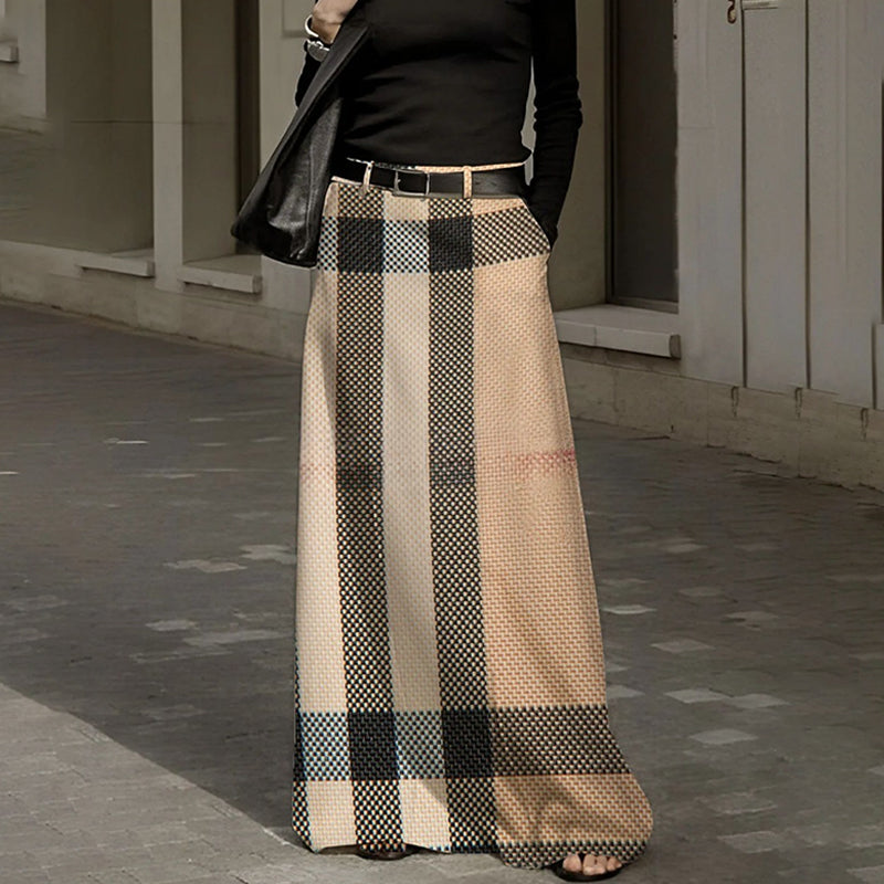 Chloe | Effortless High Waisted A-Line Maxi Skirt