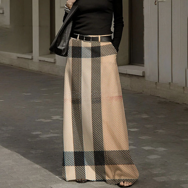 Chloe | Effortless High Waisted A-Line Maxi Skirt