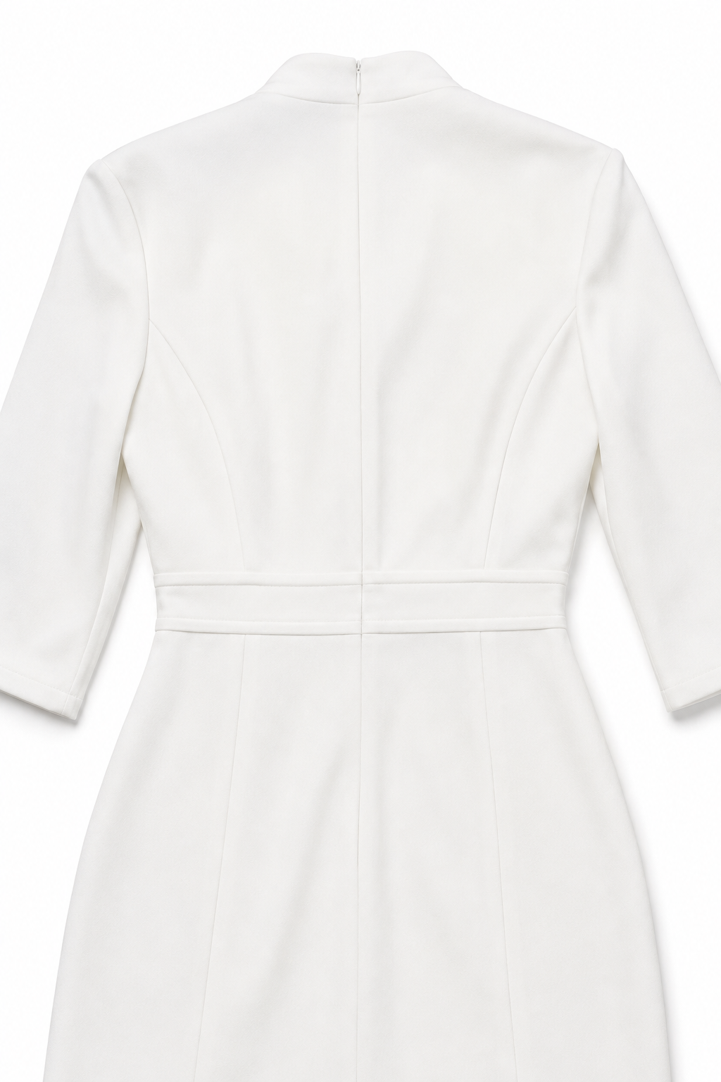 Chloe | Graceful Wrap Front High-Low Midi Party Dress