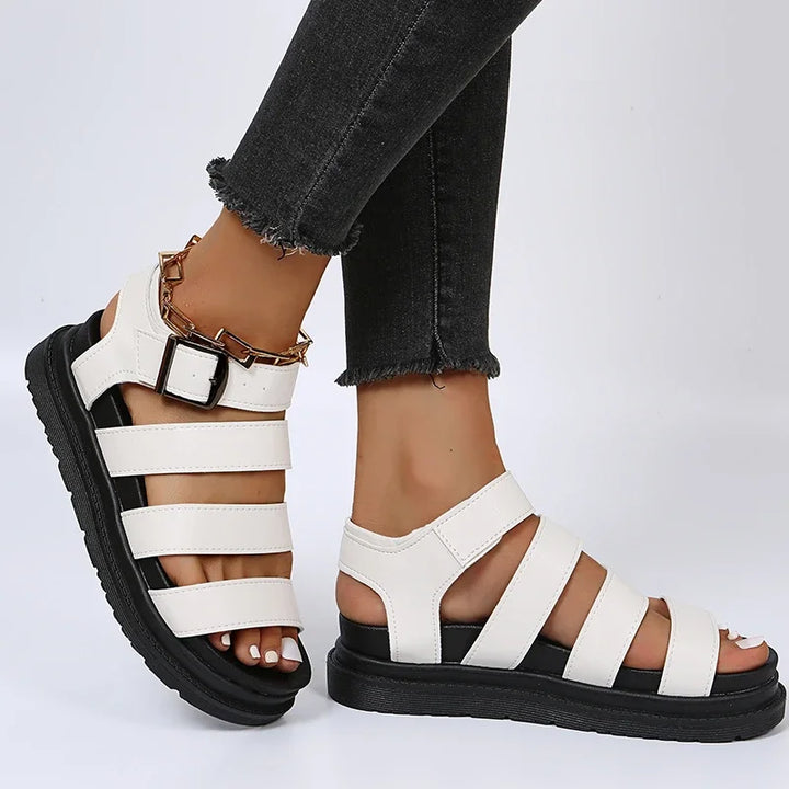 Chloe | Timeless Strappy Gladiator Platform Sandals