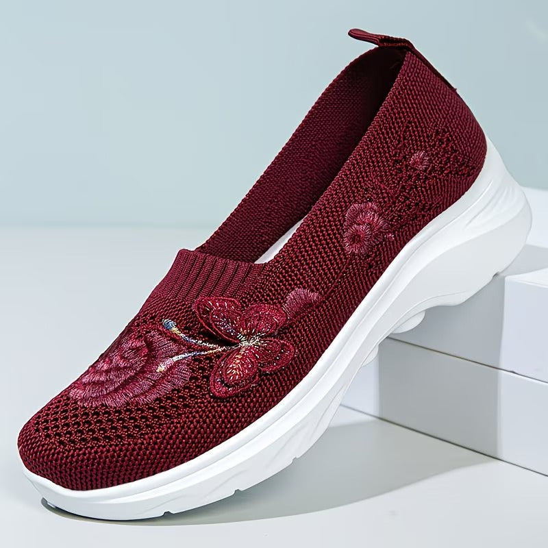Claire | Stylish Cushioned Orthopedic Shoes with Floral Detail